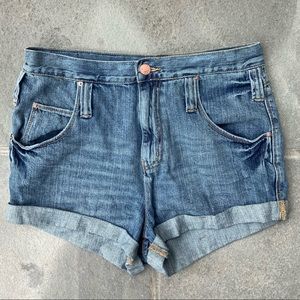 BDG Vintage Roll Up Denim Shorts